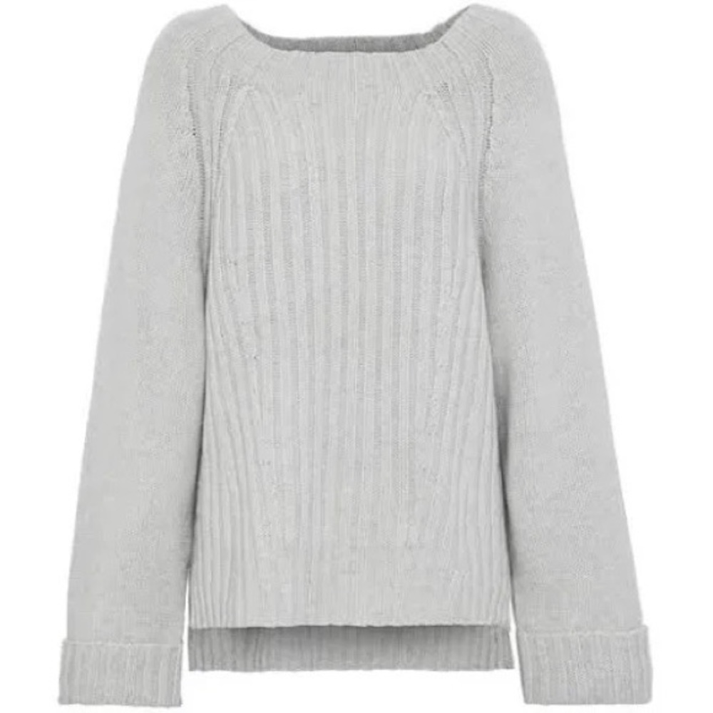 VINCE grey wool and cashmere sweater - super soft!